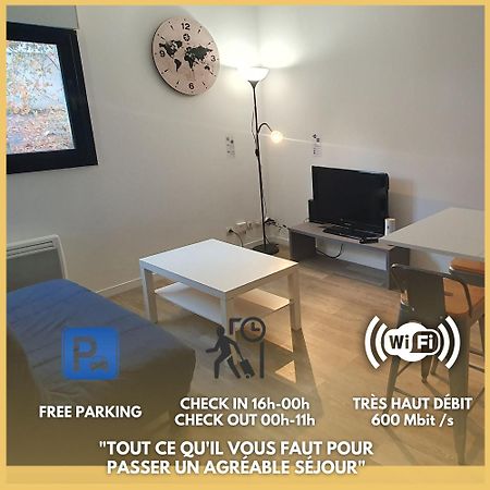 Ideal Couple Appartement 1 Chambre Cosy Et Calme Pour Visiter Нант Экстерьер фото